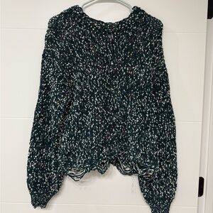 Chunky Confetti Knit Sweater
